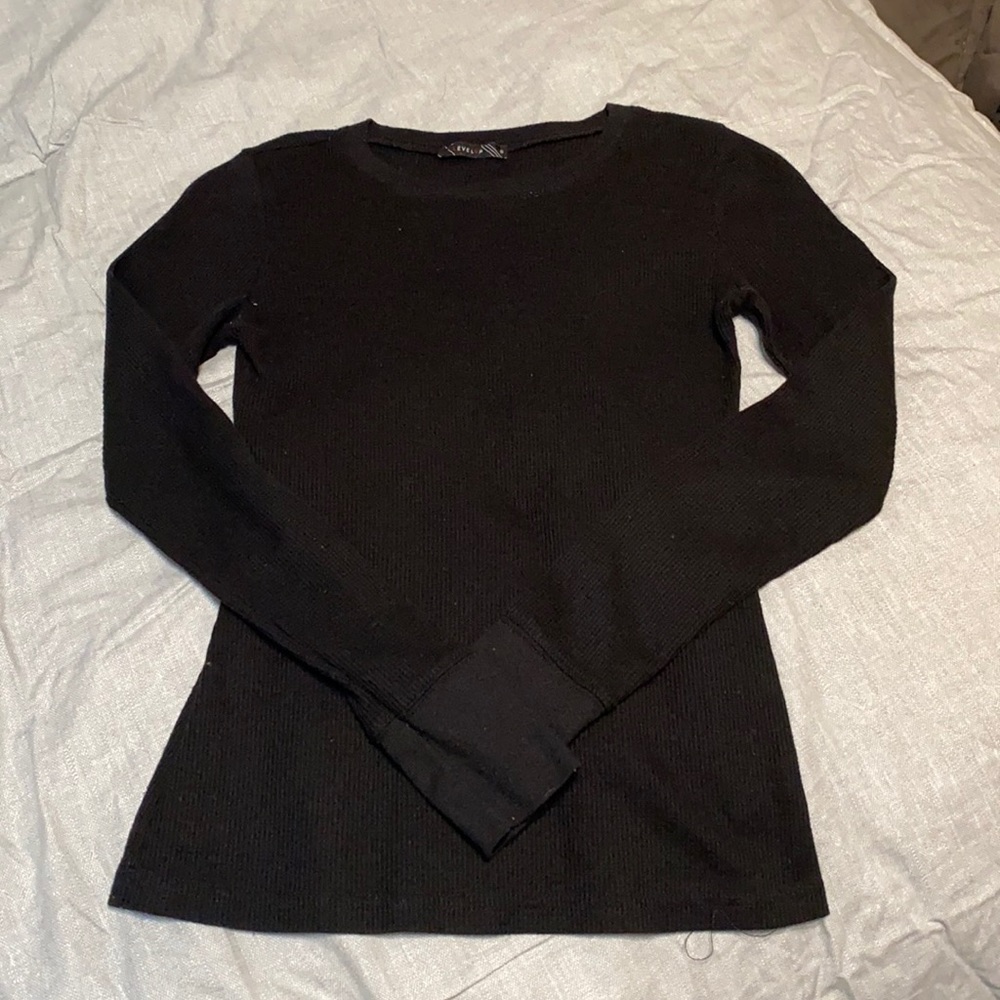 Black long sleeve shirt